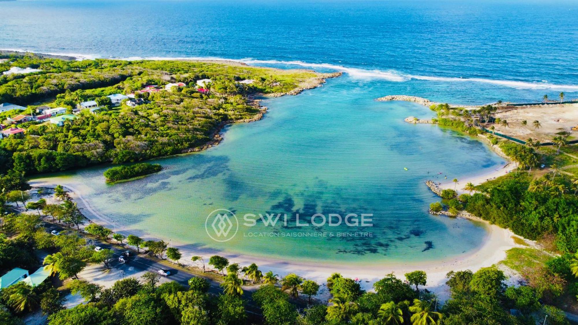 Swilodge Vue Sur Mer ! Petit Dejeuner Et Location De Voiture Possible Le Moule Zewnętrze zdjęcie